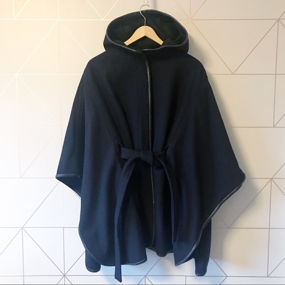 coach poncho coat